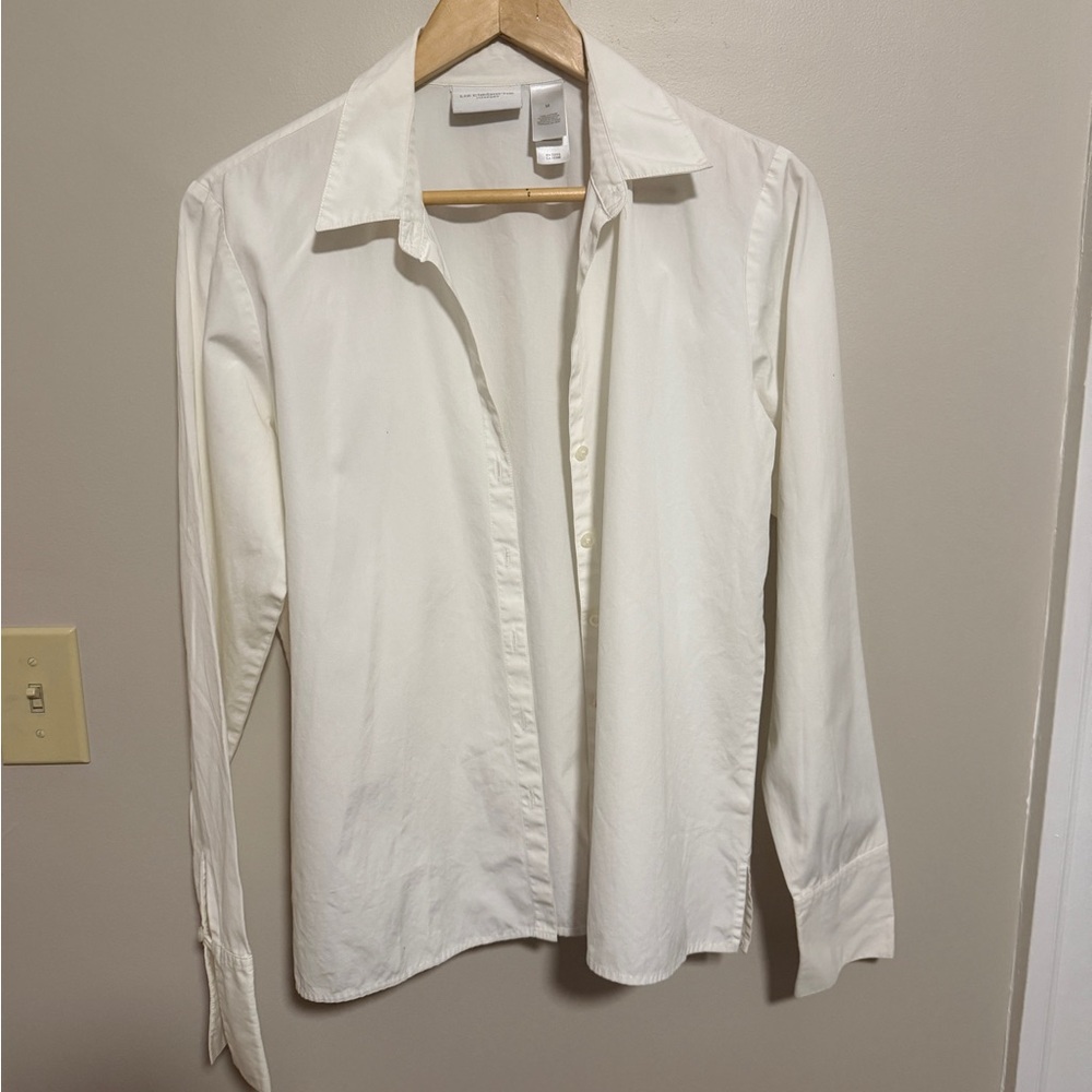 Liz Claiborne women's Crisp White Dress Shirt